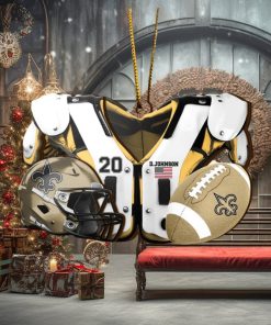 New Orleans Saints NFL Sport Ornament Custom Your Name And Number