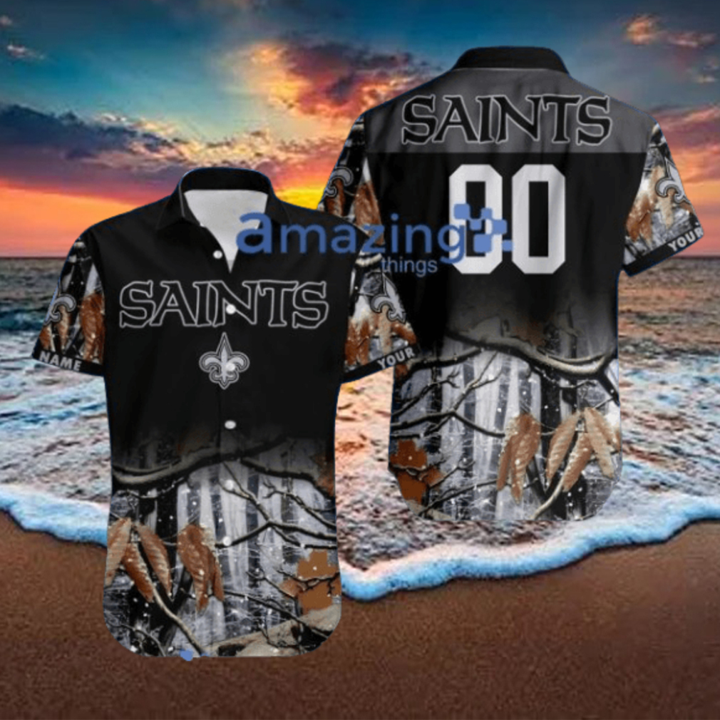 New Orleans Saints NFL Team Deer Hunting Pattern Hawaiian Shirt Trending Summer Aloha Best Gift Fans New Orleans Saints NFL Team Deer Hunting Pattern Hawaiian Shirt Trending Summer Aloha Best Gift Fans