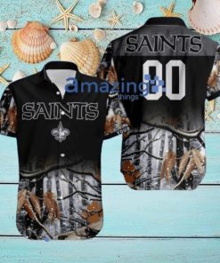 New Orleans Saints NFL Team Deer Hunting Pattern Hawaiian Shirt Trending Summer Aloha Best Gift Fans