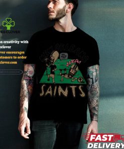 New Orleans Saints NFL x Homage x Beavis and Butt Head Unisex Tri Blend T Shirt