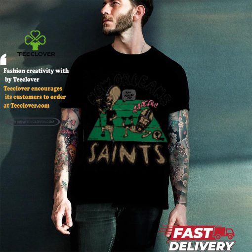 New Orleans Saints NFL x Homage x Beavis and Butt Head Unisex Tri Blend T Shirt