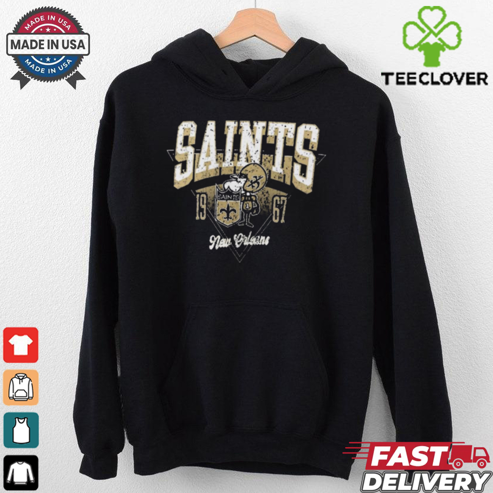 New Orleans Saints Never Over 1967 Vintage t shirt New Orleans Saints Never Over 1967 Vintage t shirt