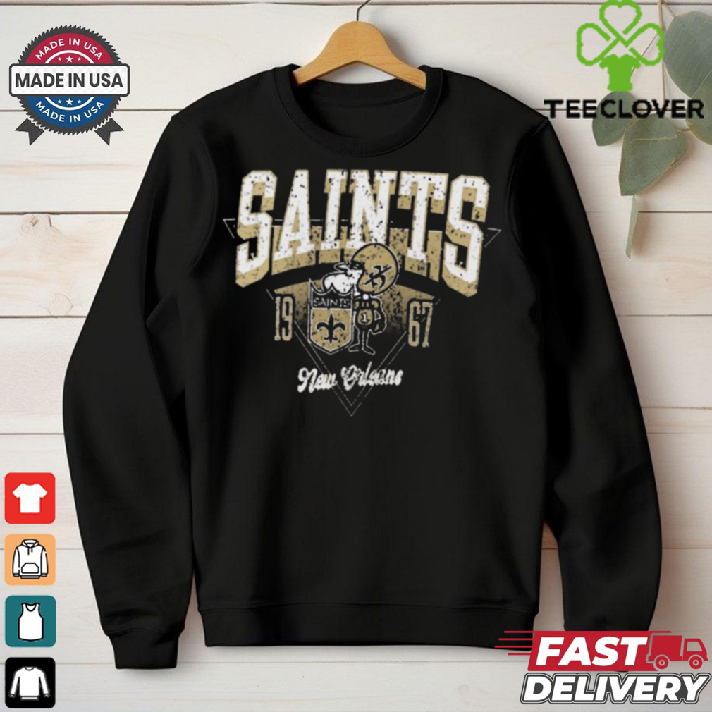 New Orleans Saints Never Over 1967 Vintage t shirt New Orleans Saints Never Over 1967 Vintage t shirt