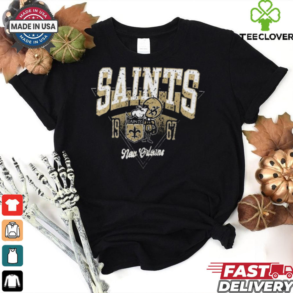 New Orleans Saints Never Over 1967 Vintage t shirt New Orleans Saints Never Over 1967 Vintage t shirt