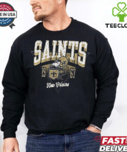 New Orleans Saints Never Over 1967 Vintage t shirt
