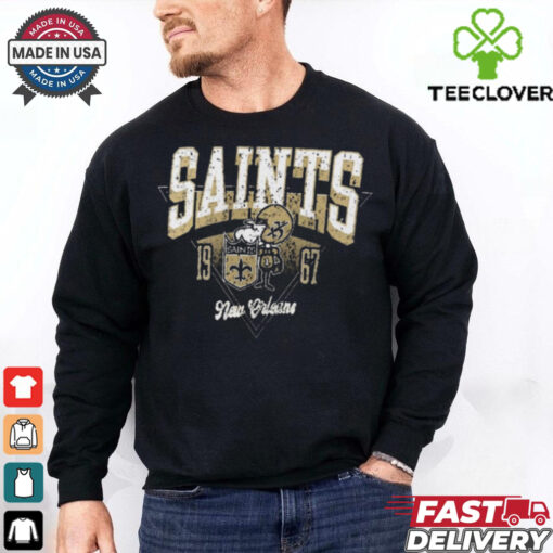 New Orleans Saints Never Over 1967 Vintage t shirt