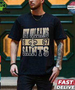 New Orleans Saints New Era Black City Team T Shirt