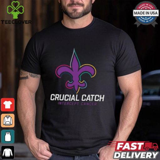 New Orleans Saints Nike Black 2024 NFL Crucial Catch T Shirt