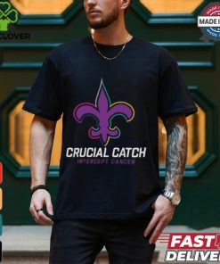 New Orleans Saints Nike Black 2024 NFL Crucial Catch T Shirt