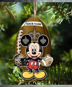 New Orleans Saints Ornaments, Mickey Mouse Christmas Decorations, Nfl Gift