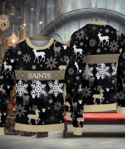 New Orleans Saints Pattern Ugly Christmas Sweaters 1 New Orleans Saints Pattern Ugly Christmas Sweaters