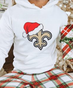 New Orleans Saints Santa Logo Christmas Holiday Shirt