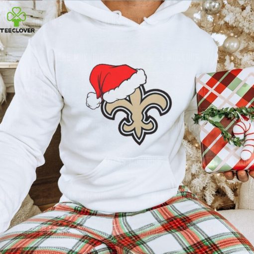 New Orleans Saints Santa Logo Christmas Holiday Shirt