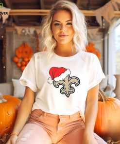 New Orleans Saints Santa Logo Christmas Holiday Shirt