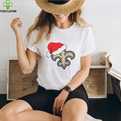 New Orleans Saints Santa Logo Christmas Holiday Shirt