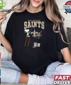 New Orleans Saints Snoopy Painting Shirt