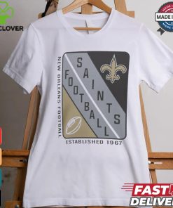 New Orleans Saints Starter Shield Logo T Shirt