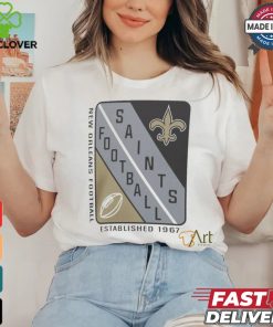 New Orleans Saints Starter Shield Logo T Shirt