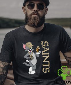 New Orleans Saints T Shirt Print Tom And Jerry Nfl Tom And Jerry Tshirt For Fans 2 New Orleans Saints T Shirt Print Tom And Jerry Nfl Tom And Jerry Tshirt For Fans
