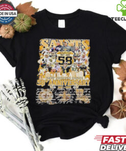 New Orleans Saints The Saints 58th Anniversary 1967 2025 signature shirt