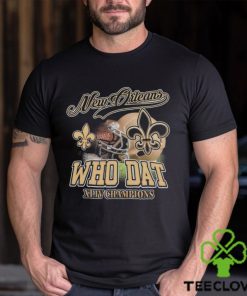 New Orleans Saints Who Dat Super Bowl Champions Shirt