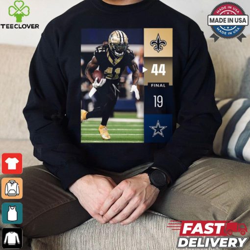 New Orleans Saints Win 44 19 Dallas Cowboys 2024 NFL Week 2 Final Score Shirt