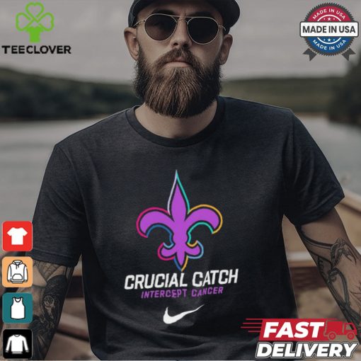 New Orleans Saints X Nike 2024 NFL Crucial Catch Shirt