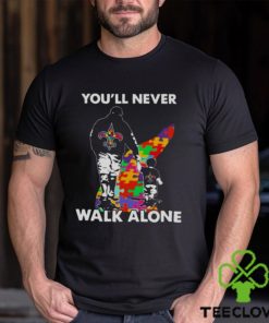 New Orleans Saints You’ll Never Walk Alone Dad And Son Autism T Shirt 3 New Orleans Saints You’ll Never Walk Alone Dad And Son Autism T Shirt