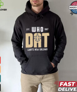 New Orleans Saints est 1967 Who Dat shirt