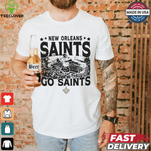 New Orleans Saints go Saints logo shirt