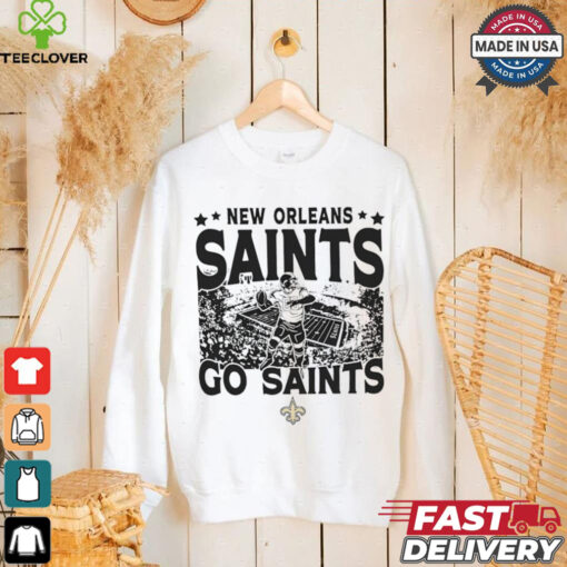 New Orleans Saints go Saints logo shirt