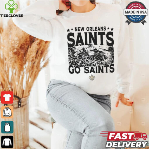 New Orleans Saints go Saints logo shirt