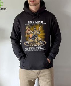 New Orleans Saints rock music keep my soul forever young hoodie, sweater, longsleeve, shirt v-neck, t-shirt