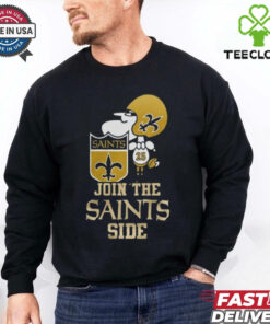 New Orleans Saints x Snoopy Join The Saints Side T Shirts