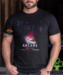 New Poster For Arcane Season 2 Premiering On Netflix In November Unisex T Shirt