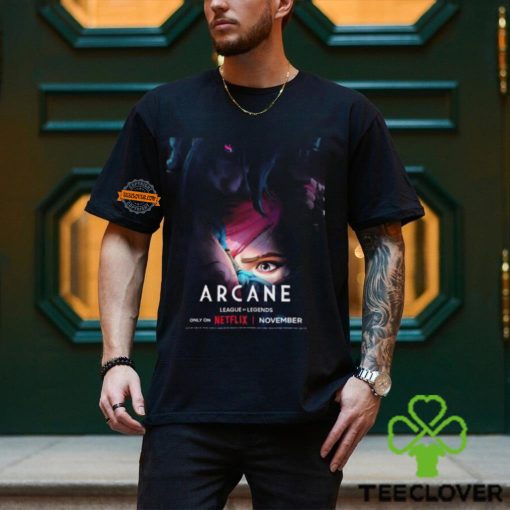 New Poster For Arcane Season 2 Premiering On Netflix In November Unisex T Shirt