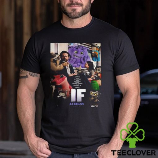 New Poster For John Krasinski’s IF Releasing In Theaters This Friday Unisex T Shirt