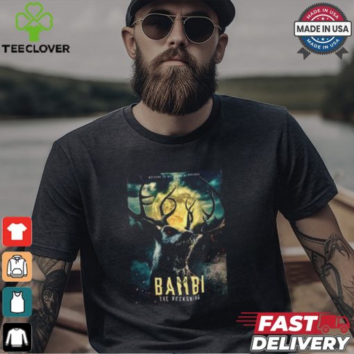 New Poster For Poohniverse’s Bambi The Reckoning Coming In 2025 Unisex T Shirt