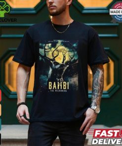 New Poster For Poohniverse’s Bambi The Reckoning Coming In 2025 Unisex T Shirt