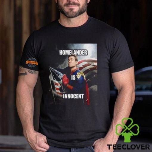 New Poster For The Boys Season 4 Homelander Is Innocent Classic T Shirt
