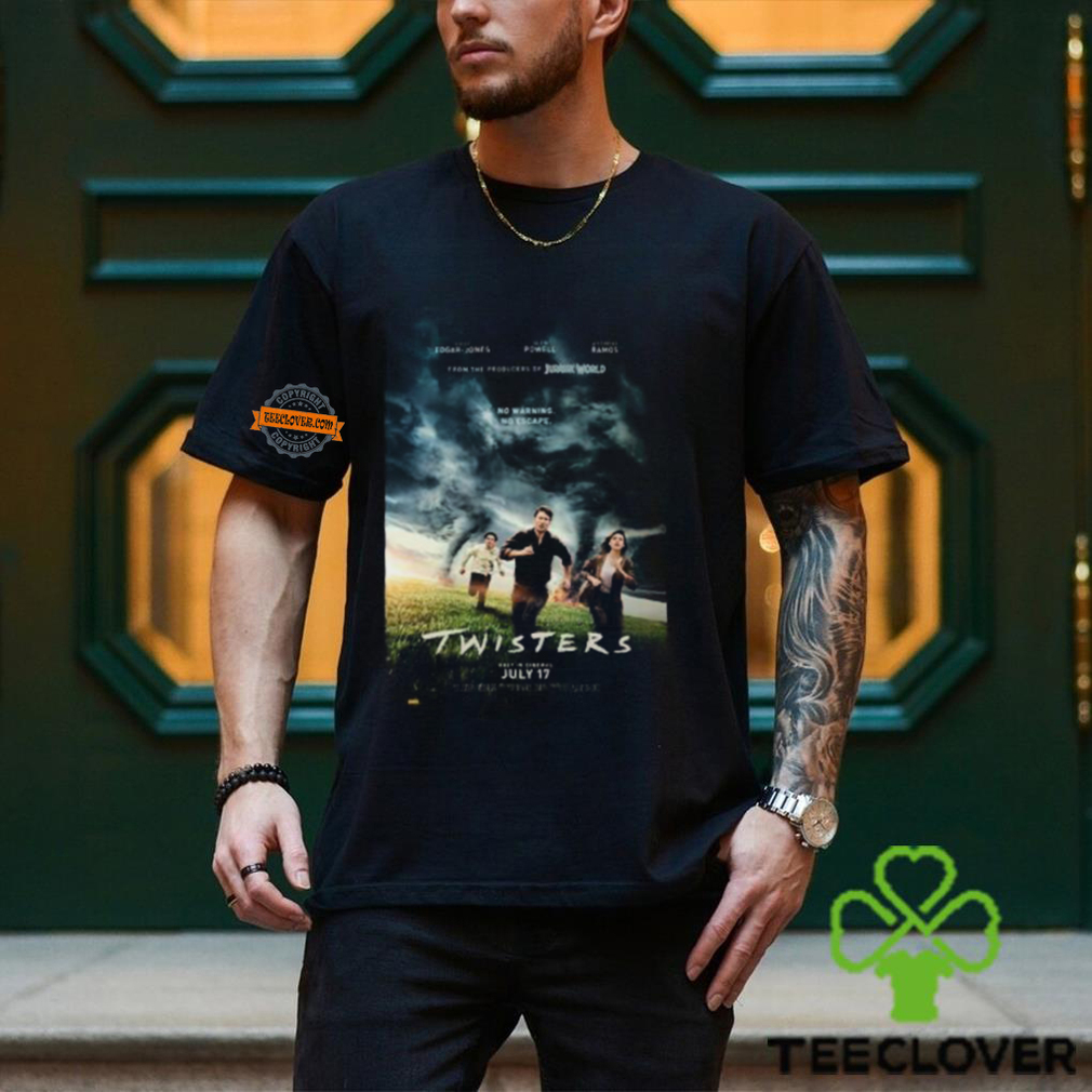 New Poster For Twisters Releasing In Theaters On July 17 Classic T Shirt New Poster For Twisters Releasing In Theaters On July 17 Classic T Shirt