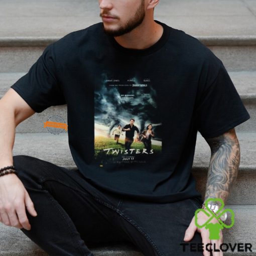 New Poster For Twisters Releasing In Theaters On July 17 Classic T Shirt