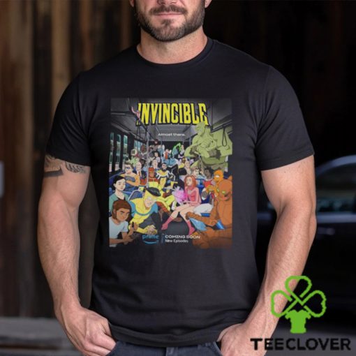 New Poster Invincible Season 2 New Episodes Coming Soon T Shirt