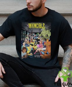 New Poster Invincible Season 2 New Episodes Coming Soon T Shirt