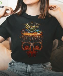 New Sabaton 25Th Anniversary T Shirt