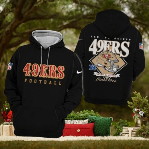 New San Francisco 49ers West Division 3d Hoodie Limited Edition