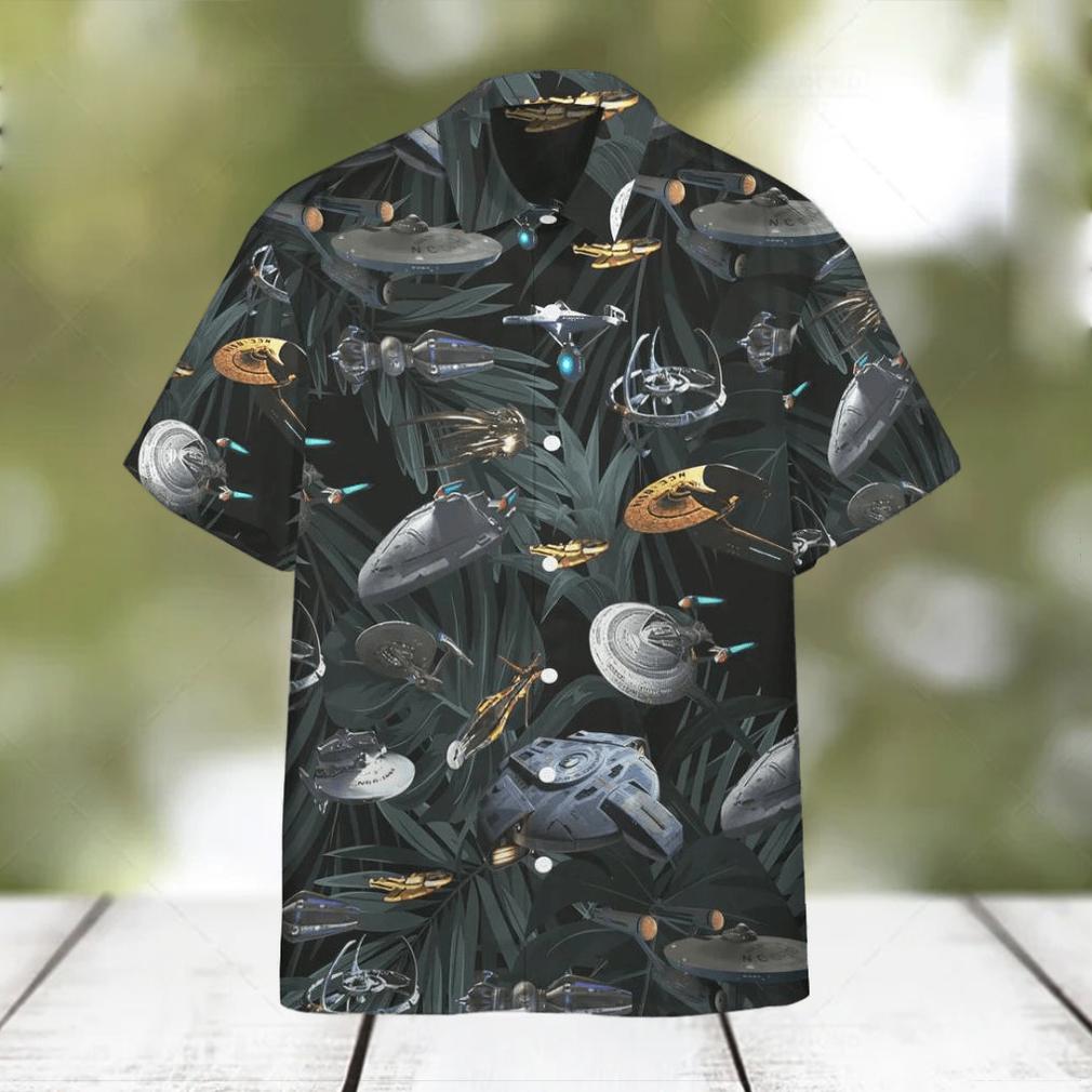 New Star Trek Hawaiian Shirt Space Ships Mens Star Trek Hawaiian Shirt New Star Trek Hawaiian Shirt Space Ships Mens Star Trek Hawaiian Shirt