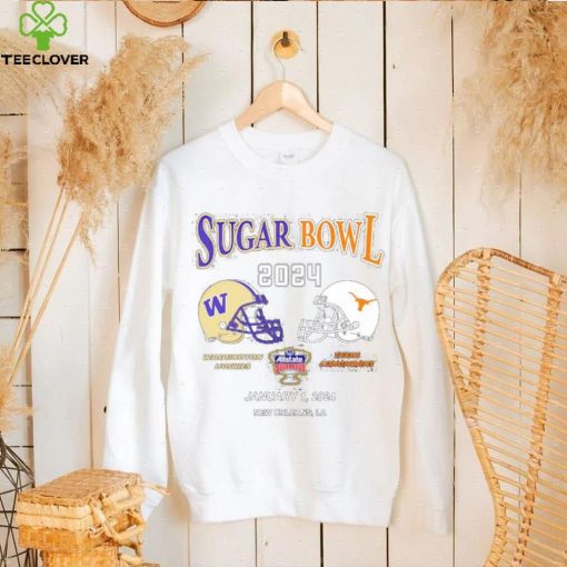 New Sugar Bowl 2024 Washington Huskies vs Texas Longhorns January hoodie, sweater, longsleeve, shirt v-neck, t-shirt