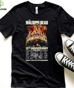 New The Walking Dead 13th anniversary 2010 2023 thank you for the memories shirt