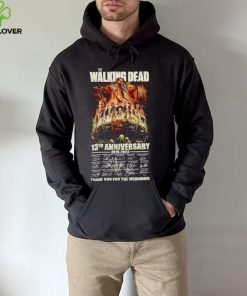 New The Walking Dead 13th anniversary 2010 2023 thank you for the memories shirt